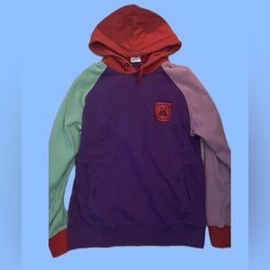 Teddy fresh Colorblock hoodie